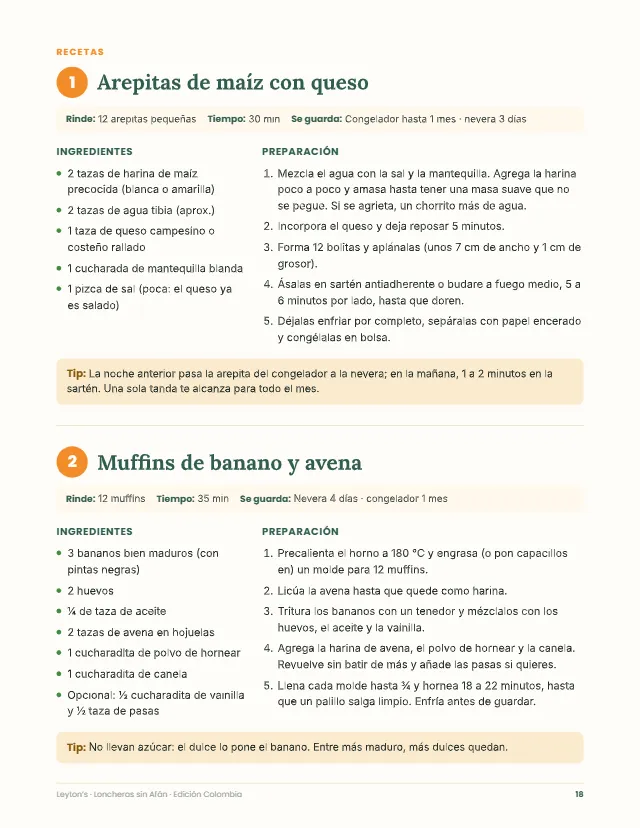 Una de las recetas